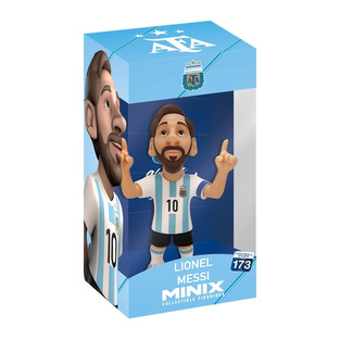 Minix Collectible Figurines: Football Stars - Argentina Messi Figure 12 cm - MNX77000 