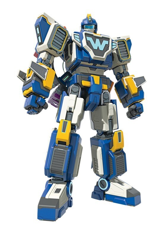 Super Wings Electric Heroes Transforming World Spaceport - 780288