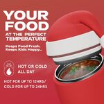 Φαγητοδοχείο Asobu Bestie Santa 600ml - GRAF05814