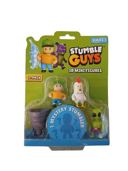 Stumble Guys S2 Φιγούρα 5cm 5Τμχ - Διάφορα Σχέδια - FK0438