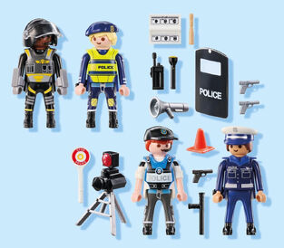 Playmobil Action Heroes Σετ Φιγούρες Αστυνομίας - 71730
