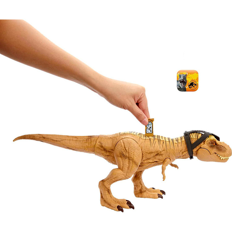 Jurassic World T-Rex που ανιχνεύει & δαγκώνει - HNT62