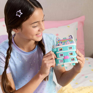 Polly Pocket x Gabby's Dollhouse Μίνι Κουκλόσπιτο - JFV02