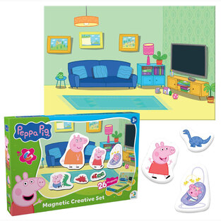 Επιτραπέζιο Μαγνητικό Παιχνίδι Peppa Pig - 200665