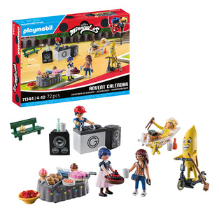 Playmobil Χριστουγεννιάτικο Ημερολόγιο Miraculous - Πάρτι Στο Παρίσι - 71344