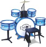 Bontempi Drum Set 6 pcs With Stool And 2 Sticks - 514831