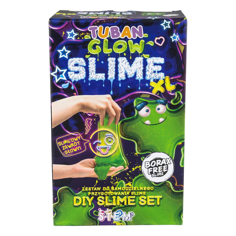 Tuban Κατασκευή DIY Slime Σετ Glow In The Dark XL - TU3175