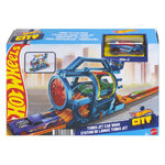 Hot Wheels City Αναδιπλούμενη Πίστα Turbo Jet Car Wash - FJN35