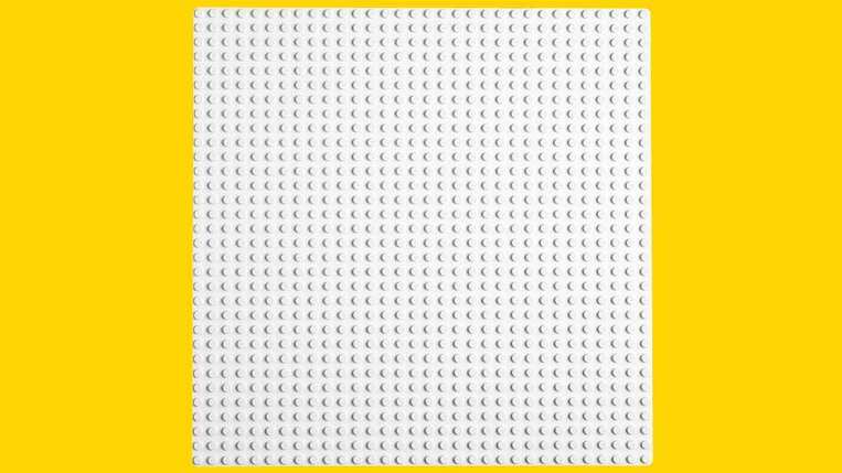Lego Classic White Baseplate - 11026 