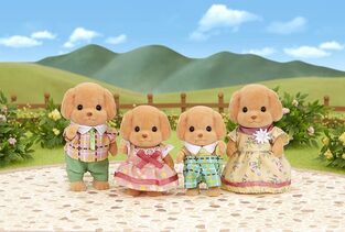 Sylvanian Families Οικογένεια Toy Poodle - SF5259