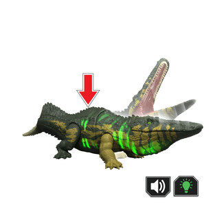 Jurassic World: Survival Action Figure Wild Roar Stomatosuchus 37 cm - JKL82