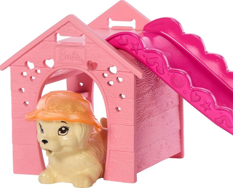 Barbie Πάρτι Στην Πισίνα Με Κουταβάκια Και Κούκλα - JBF35