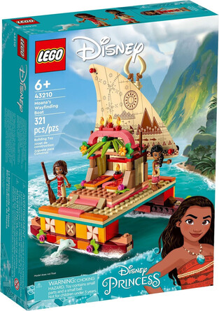 LEGO Disney Princess Moana's Wayfinding Boat - 43210