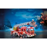 Playmobil City Action Όχημα Πυροσβεστικής Με Σκάλα Και Καλάθι Διάσωσης - 9463