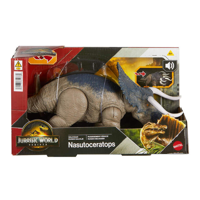 Jurassic World Rebirth: Wild Roar - Nasutoceratops - JGC81