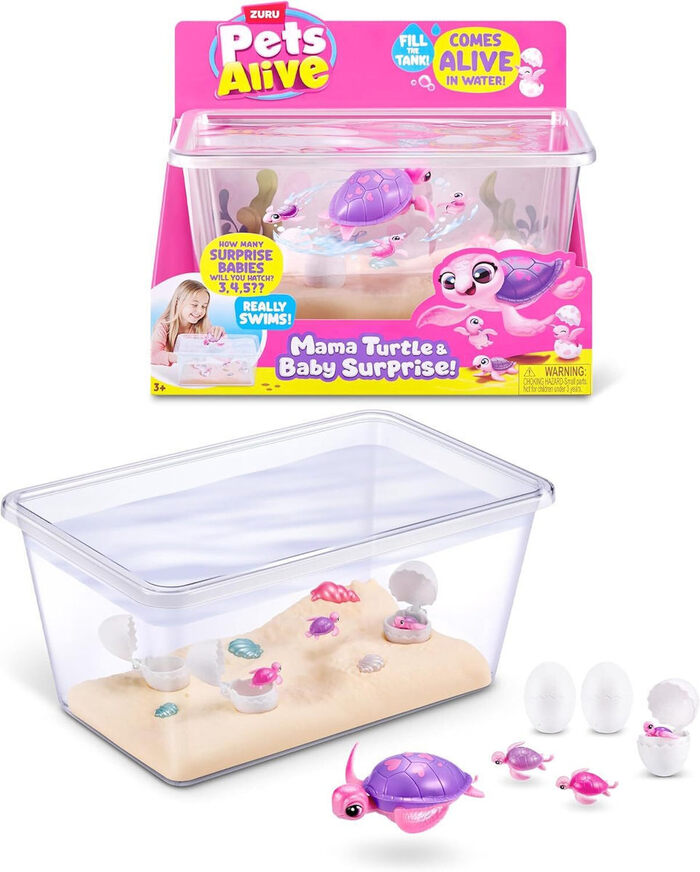 Pets Alive - Mama Turtle Surprise - Διαδραστικό Κατοικίδιο - 11809560