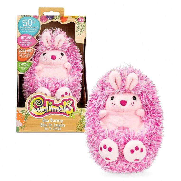 Curlimals Διαδραστικό Λούτρινο Ζωάκι του Δάσους - 2 Σχέδια - CUR00700