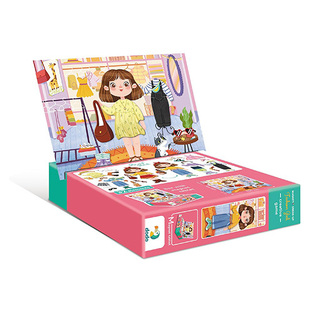 Dodo Toys Μαγνητικό Εκπαιδευτικό Παιχνίδι Dress-Up Fashion Girl Mε 32 Tεμάχια - 200243