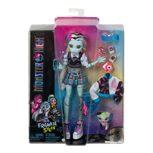 Κούκλα Monster High - Frankie Stein™ & Watzie Pet - HHK53