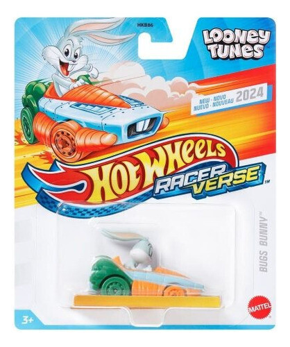 Hot Wheels Racer Verse Bugs Bunny Looney Tunes - HRT26