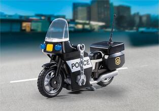 Playmobil Βαλιτσάκι Αστυνόμος Με Μοτοσικλέτα - 5648