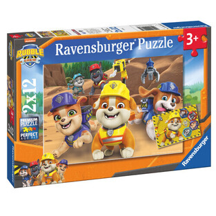 Ravensburger Puzzle: Rubble & Crew - Team in Action 2x12pcs - 12004167