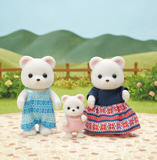 Sylvanian Families Polar Bear Family - SF5396