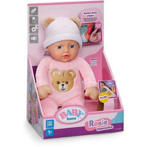 Baby Born Διαδραστική Κούκλα Με Ήχους 30cm - Baby Born Διαδραστική Κούκλα Με Ήχους 30cm