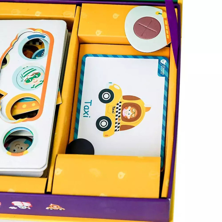 Classic World Magnetic Traffic & Transportation – Μαγνητικό Παιχνίδι Μέσα Μεταφοράς - C20026