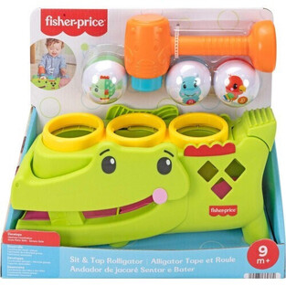 Fisher Price Κροκόδειλος Παιχνίδι Με Μπαλίτσες - JLB94