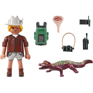 Playmobil Special Plus Εξερευνητής Με Αλιγάτορα - 71168
