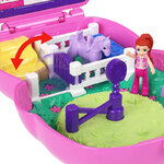 Polly Pocket and Adventures Compact Play Set Pony Rodeo Compact - JCR39