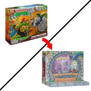 Teenage Mutant Ninja Turtles Classic Remastered Rough vs. Rock Steady -  PLA40643