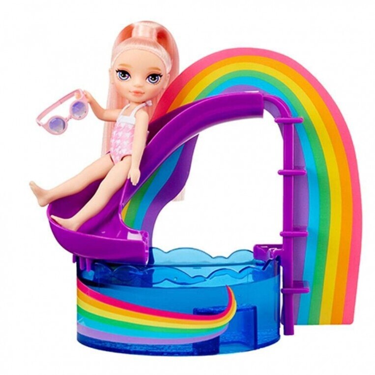 Rainbow High Littles Πισίνα Mε Κούκλα Blush - 522249EUC