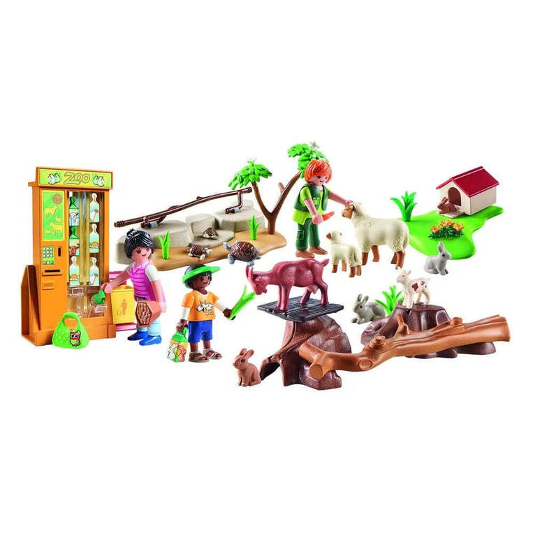 Playmobil Ζωολογικός Κήπος Με Ήμερα Ζωάκια - 71191
