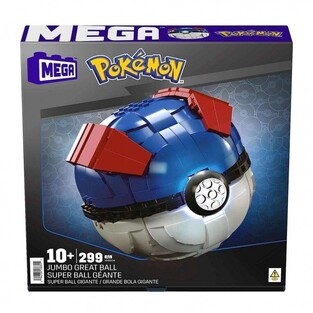 Mega Bloks Pokemon Jumbo Great Ball Με Φως - HMW04