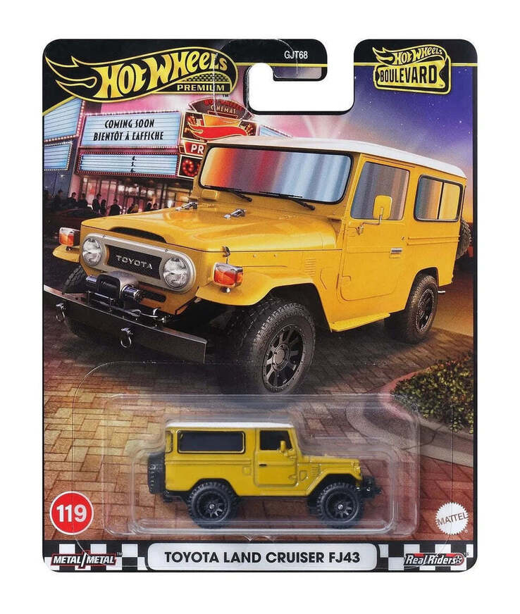 Hot Wheels Premium Toyota Land Cruiser FJ43 - JBL25