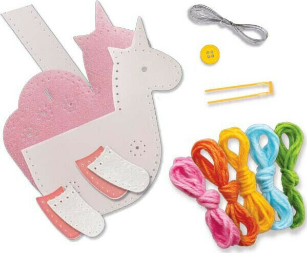 4M Κεντήματα Κατασκευή Χειροποίητο Πορτοφόλι Μονόκερος - 4M4758