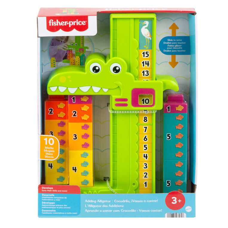 Fisher-Price Αλιγάτορας Μαθαίνω Nα Μετρώ - JCT13