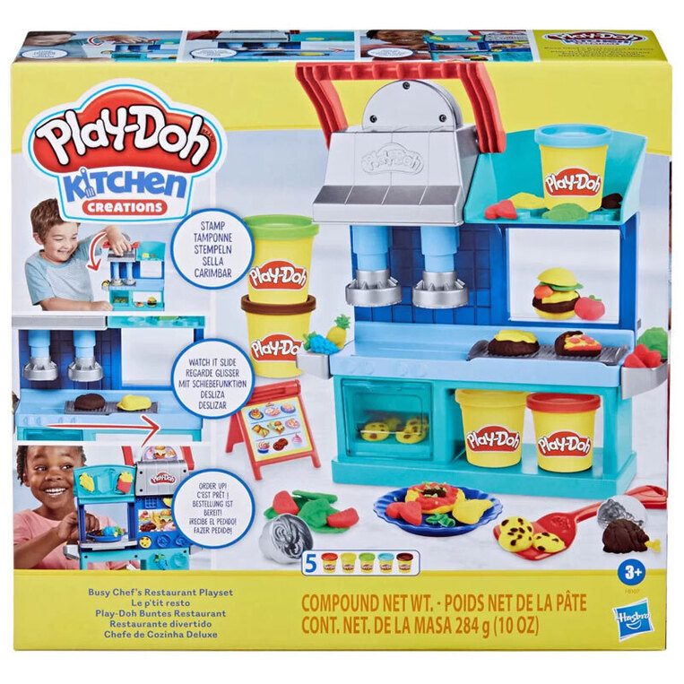 Play-Doh Kitchen Creations Busy Chef's Restaurant Playset - F8107