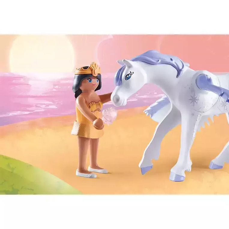 Playmobil Princess Magic Πήγασος και Πριγκίπισσες του Ουράνιου Τόξου - 71361