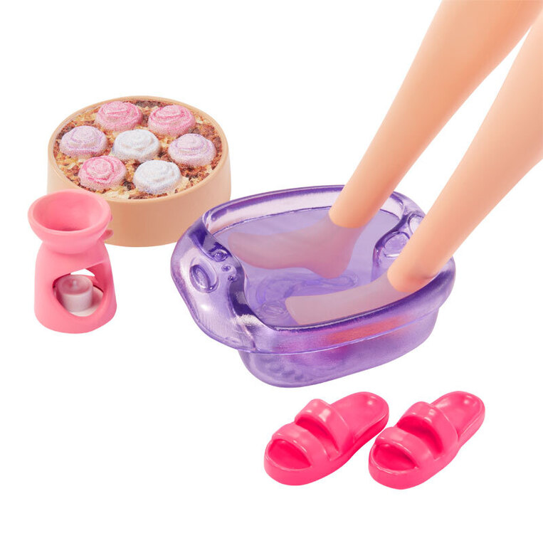 Barbie Wellness - Ημέρα Ομορφιάς Spa Day Doll - HKT90