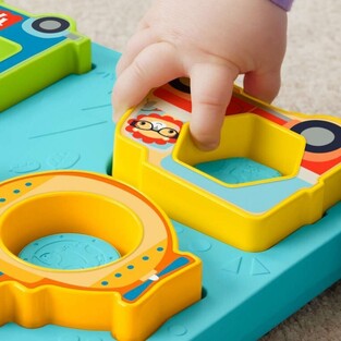 Fisher-Price Παζλ Οχημάτων με Σχήματα και Ήχους - HRP31