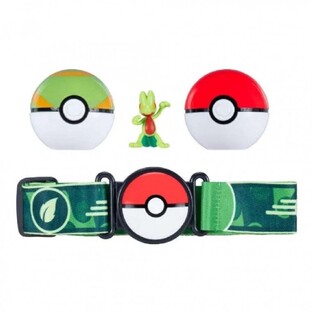 Pokemon Clip 'N' Go Ζώνη, Poke Balls Kαι Φιγούρα Treecko - PKW4170