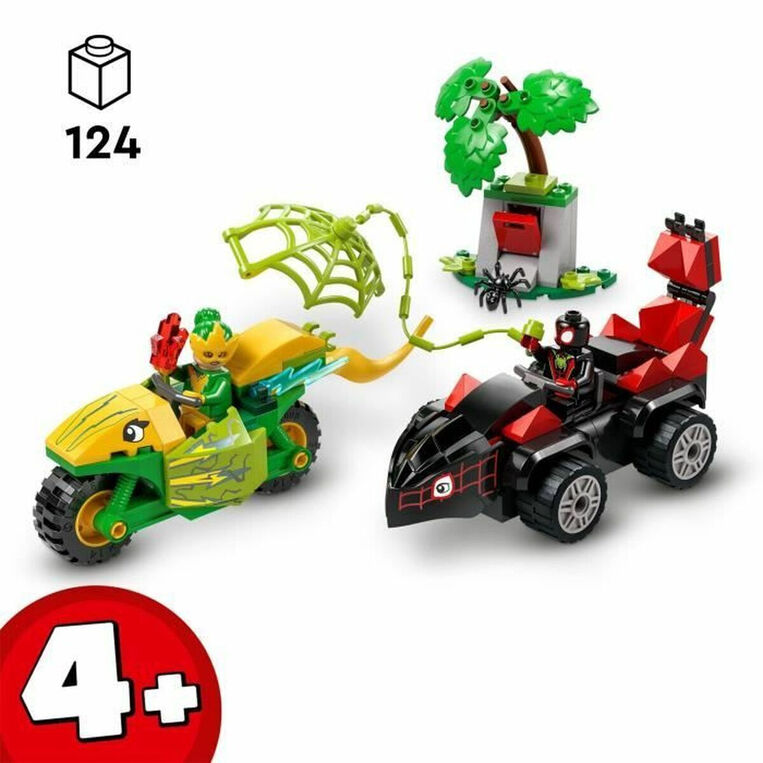 11198 Spin And Electro Dinosaur Vehicle Chase 