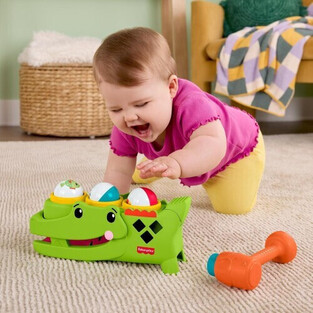 Fisher Price Κροκόδειλος Παιχνίδι Με Μπαλίτσες - JLB94