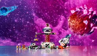 Lego City Space Base & Rocket Launchpad - 60434