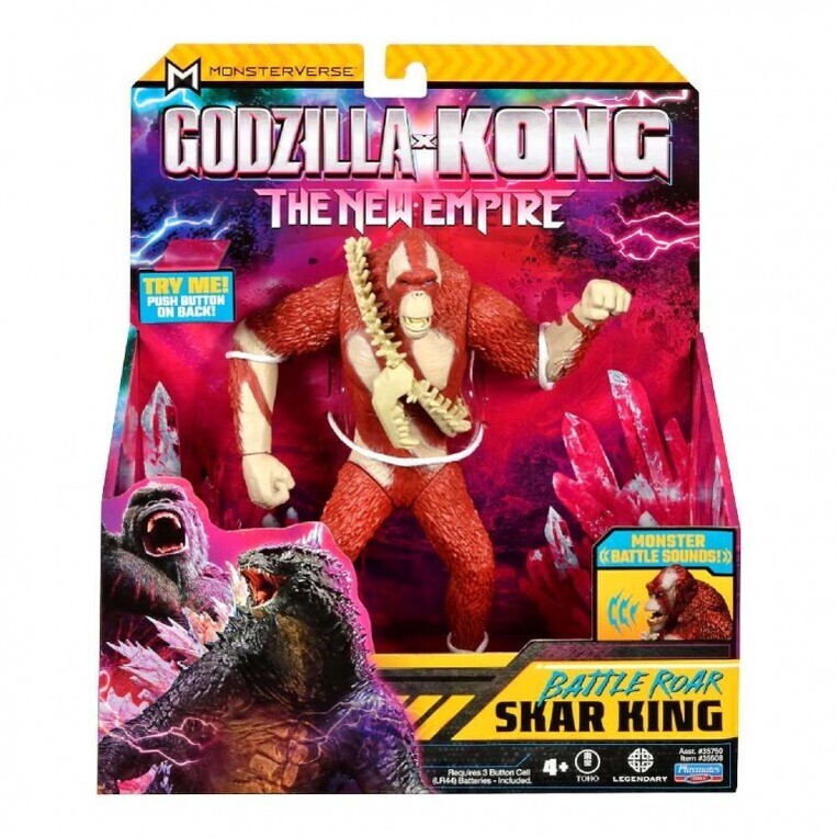 Godzilla X Kong Φιγούρα Με Ήχο 18cm - 2 Σχέδια - MN305000