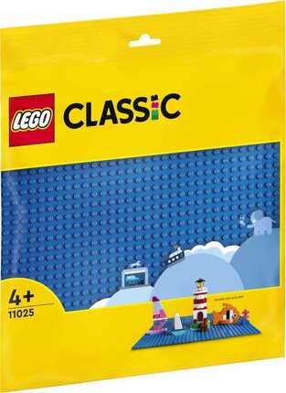 Lego Classic Blue Baseplate - 11025 