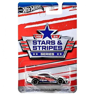 Hot Wheels: Stars & Stripes Series – 2020 Ford Shelby GT500 - HRW65
